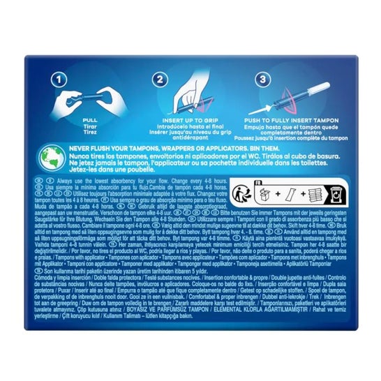 Tampax Compak Regular 22uds