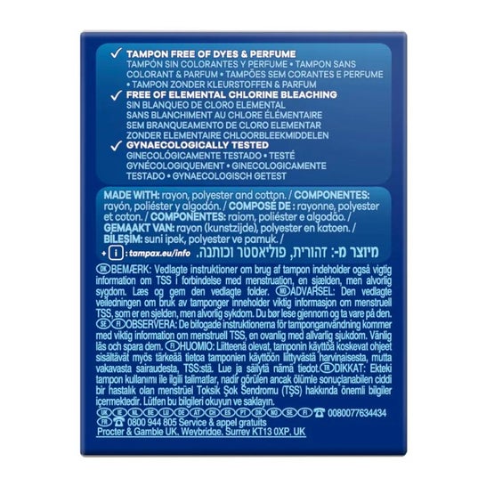 Tampax Compak Regular 22uds