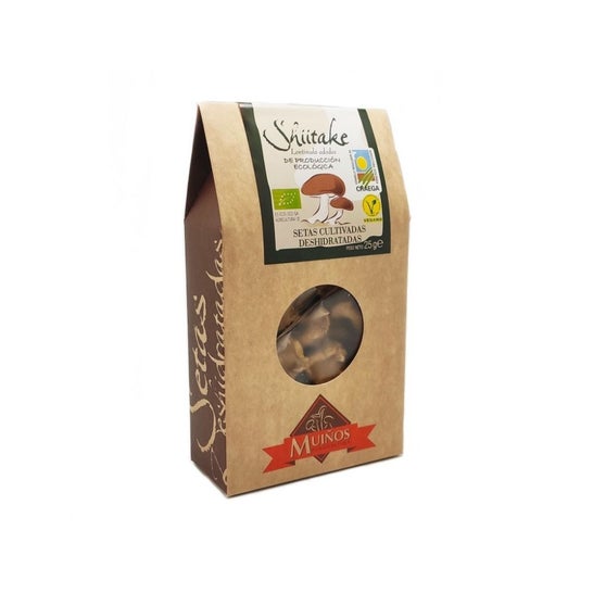 Porto Muiños Shiitake Deshidratado Eco 25g