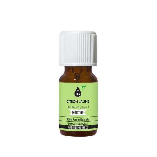 LCA Essence de Citron Jaune BIO 10 ml