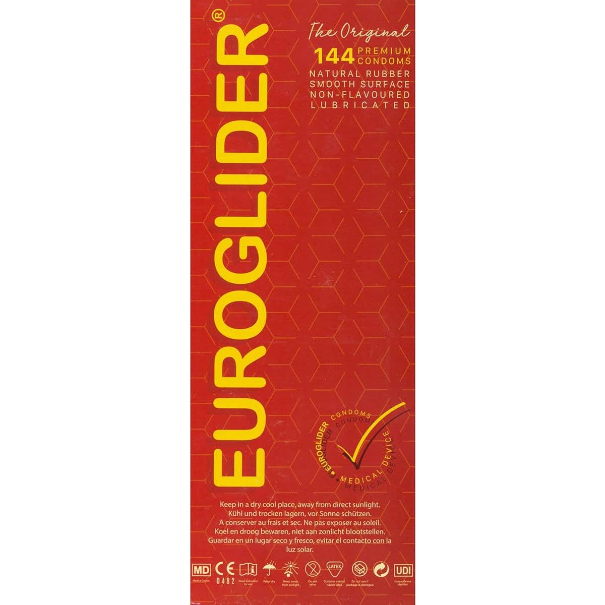 Euroglider Condones 144uds