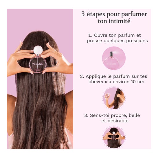 Musc Intime Parfume para Cabello Musc Blanc L'irrésistible 50ml