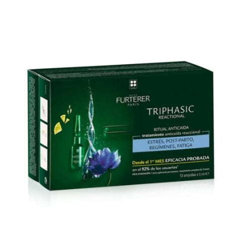 René Furterer Triphasic Reactional Tratamiento Anticaída Reaccional 12x5ml