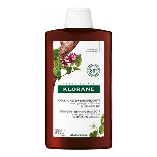 Klorane Champú a la Quinina & Edelweiss Bio 400 ml