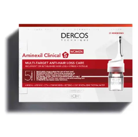 Vichy Dercos Technique Aminexil Clinical 5 Women 21x6ml