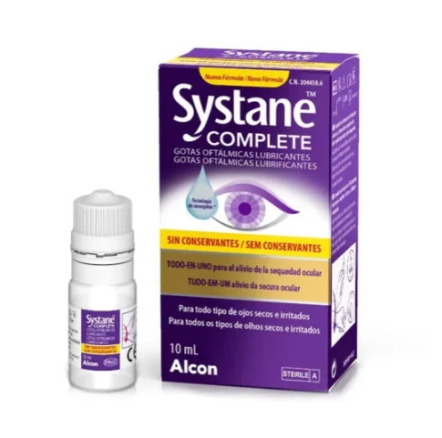 Systane Complete Gotas Oftálmicas Lubricantes sin Conservantes 10ml