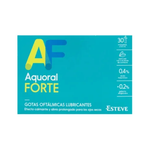 Aquoral Forte Gotas Oftalmicas 30monodosis