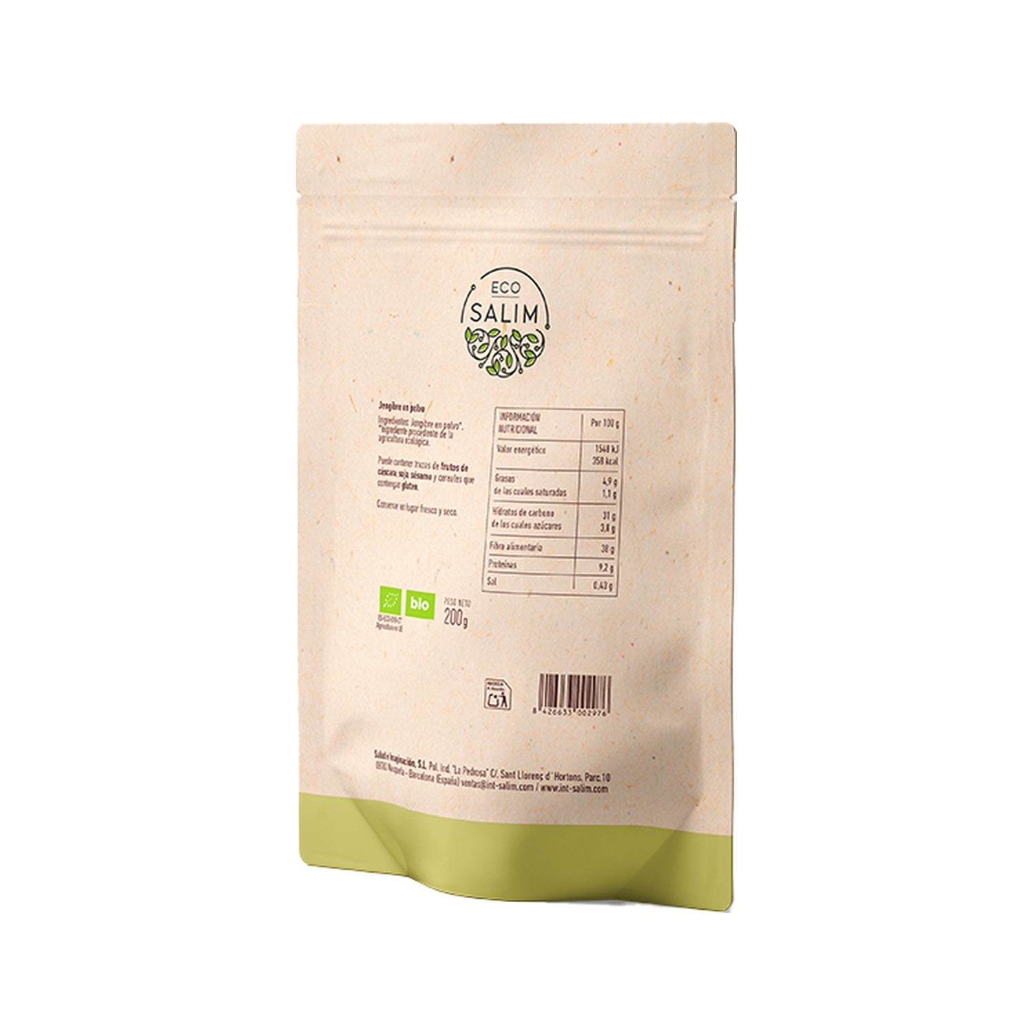 Eco-Salim Jengibre En Polvo 200g