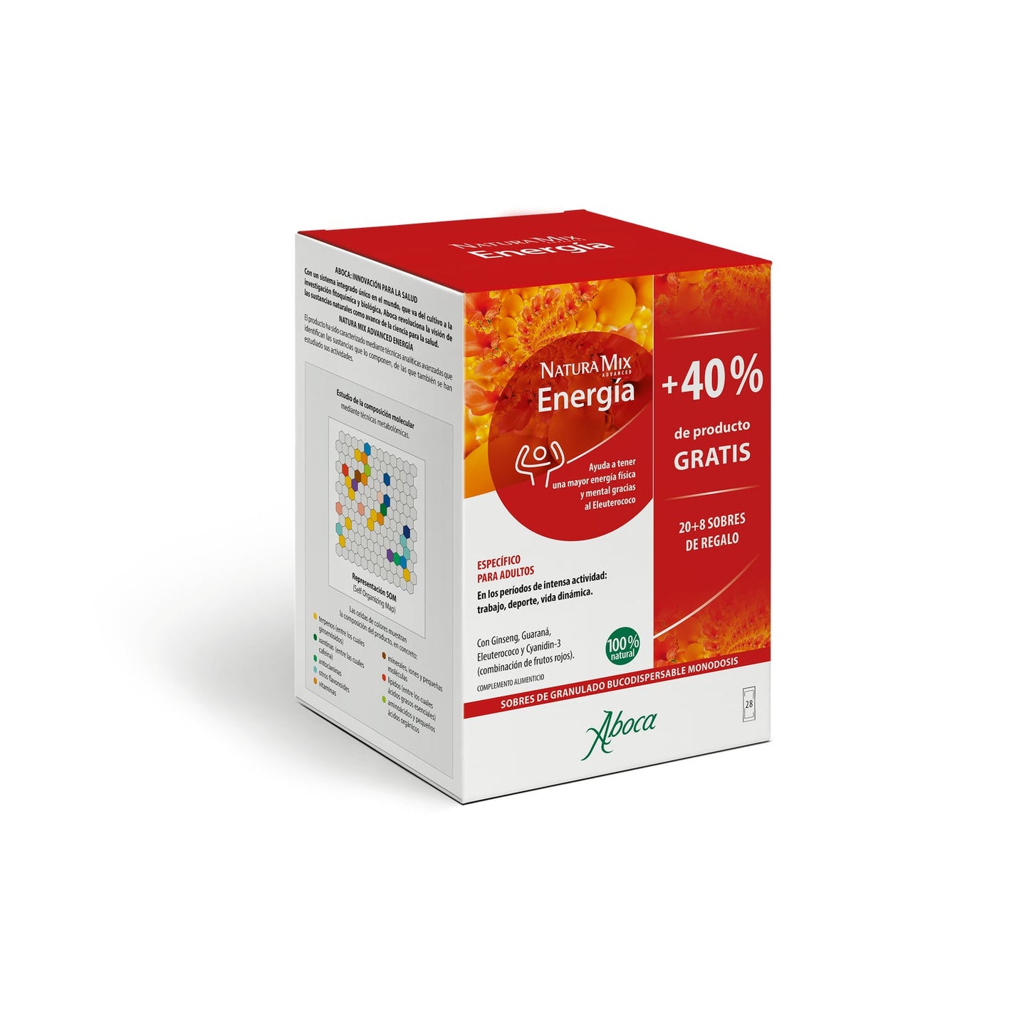Aboca Natura Mix Advanced Energía 28 sobres