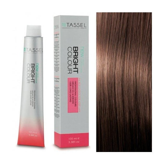 Tassel 7.77 Rubio Medio Chocolate Tinte Queratina 100 ml