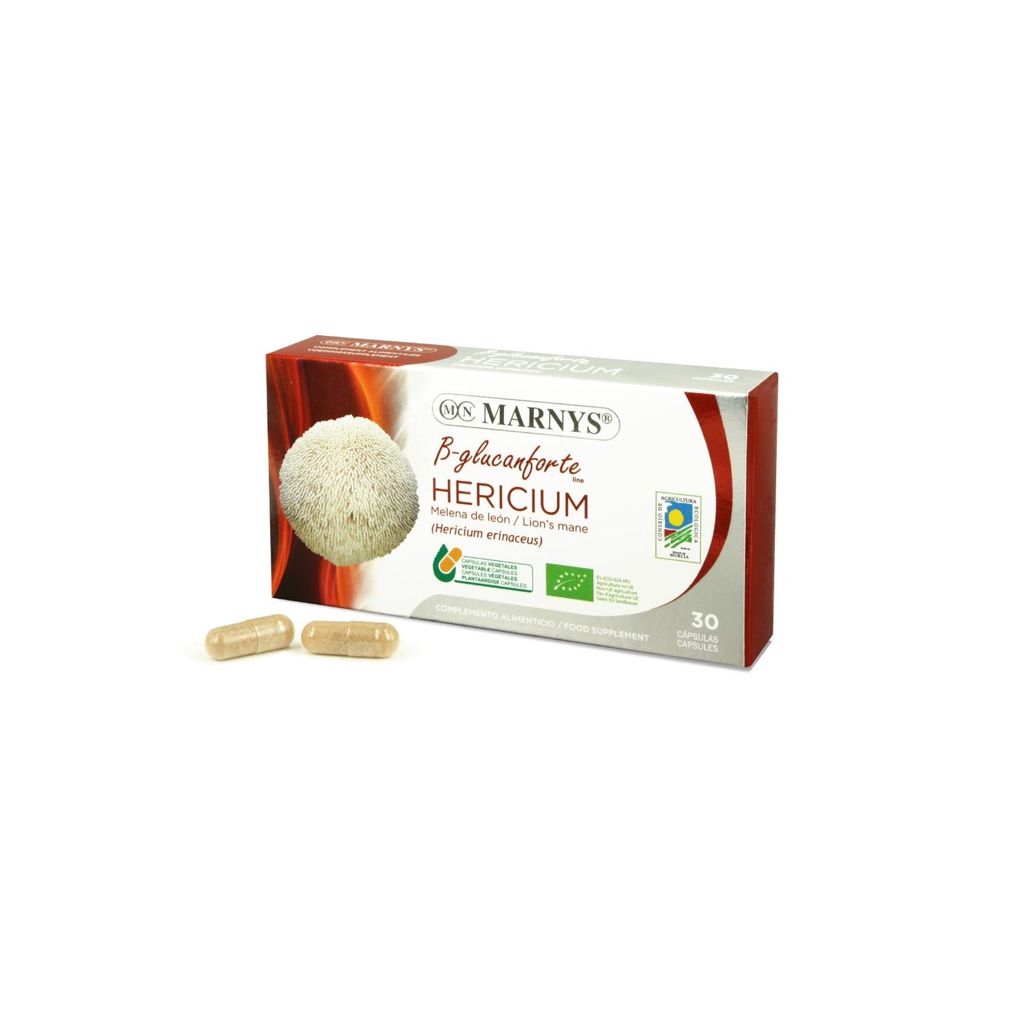 Marnys B-glucanforte Hericium BIO 30 caps