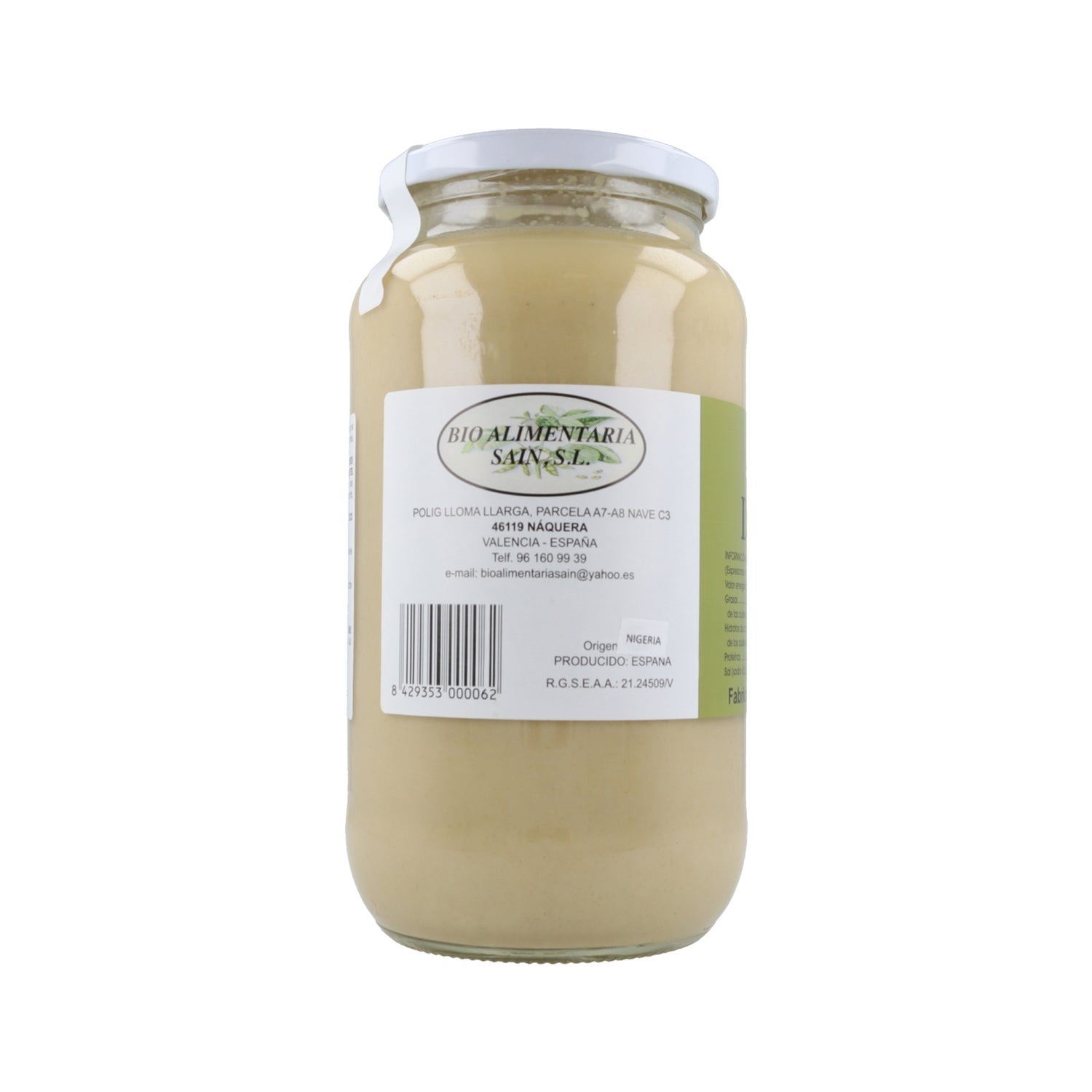 Sain Puré de Sésamo Sin Gluten 870 g