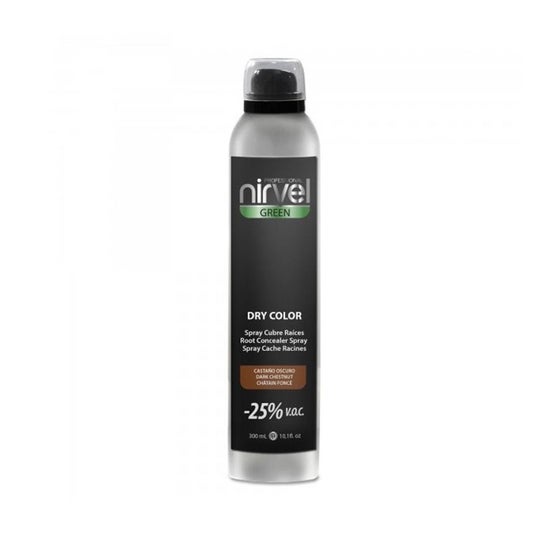 Nirvel Green Dry Color Spray Castaño Claro 300 ml