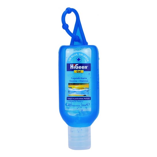 HiGeen Gel Limpiador de Manos Fragancia Marina 50ml