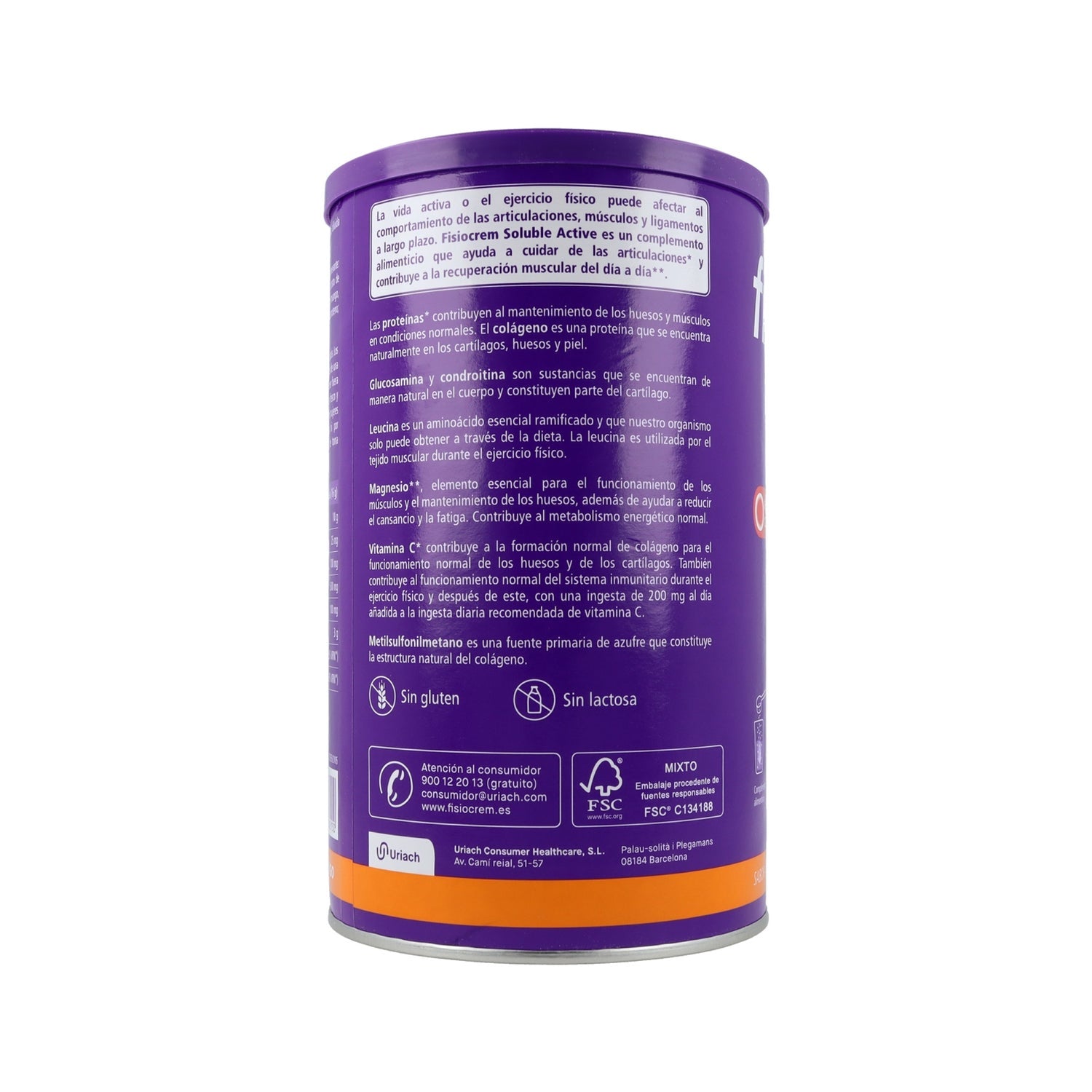 Fisiocrem Soluble Active Articulaciones y Músculos 480g