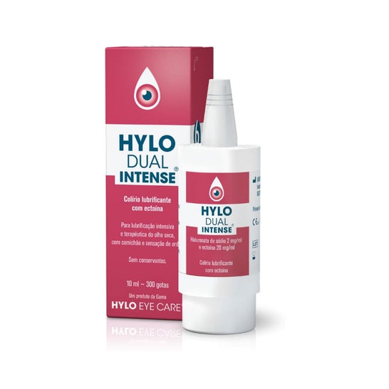 Hylo Dual Intense Colirio Lubrificante Olhos Secos 10ml
