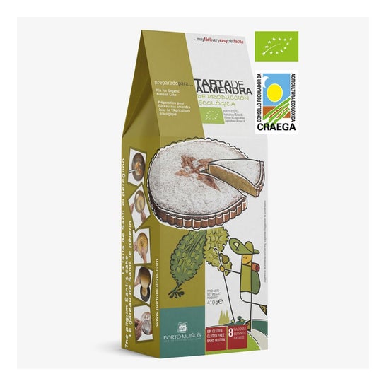 Porto Muiños Preparado Tarta Almendras Eco 410 g