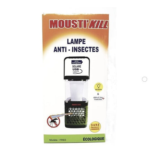 Mousti'Kill Free Lámpara Anti-Insectos 1ud