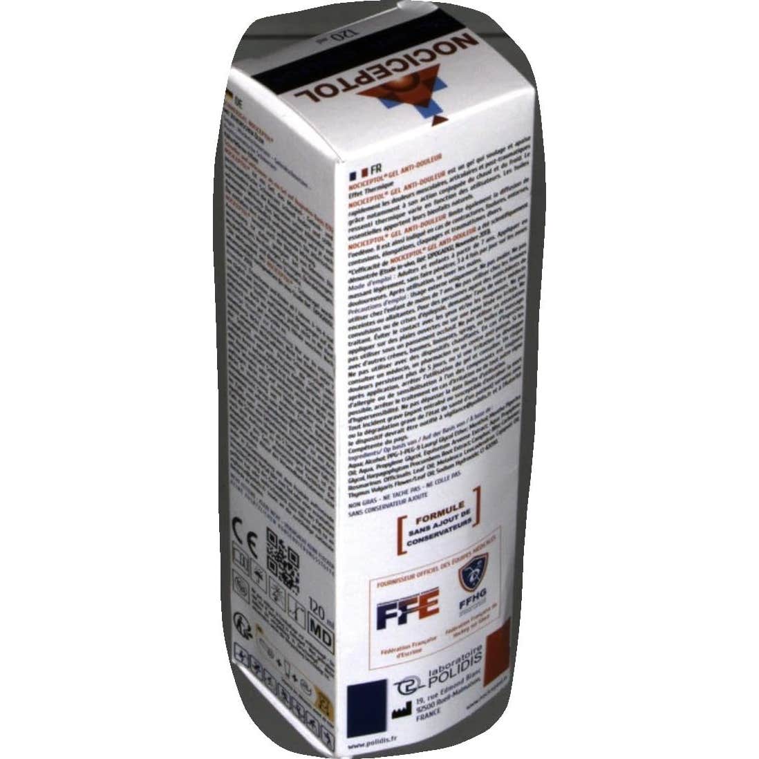 Polidis Nociceptol Gel para el alivio del dolor 120ml