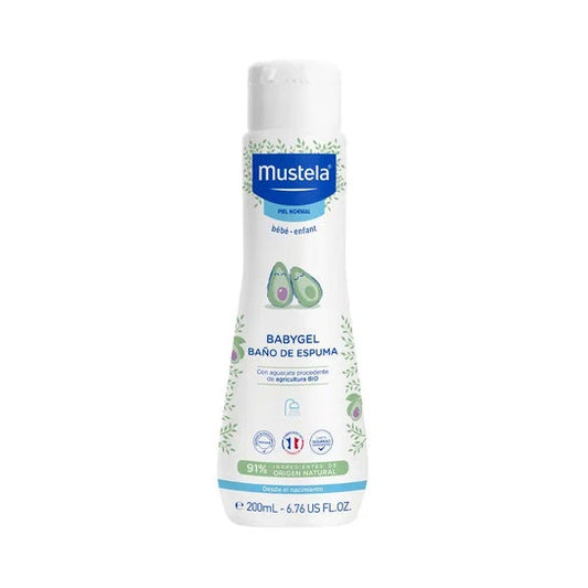 Mustela Babygel Baño de Espuma con Aguacate BIO 200ml