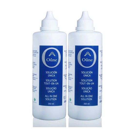 Oûne solución única para lentes 360ml+360ml