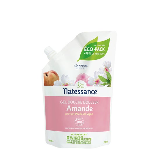 Natessance Bio Gel Douche Amand 650 ml