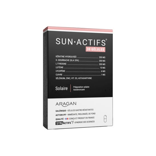 Sunactifs Sunactifs Soleil Tanning 30 glóbulos