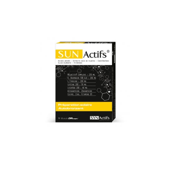 Sunactifs Sunactifs Soleil Tanning 30 glóbulos