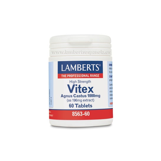 Lamberts Vitex Agnus Castus 1000mg 60 tabletas