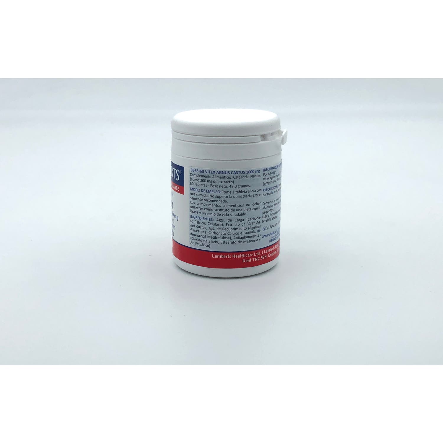 Lamberts Vitex Agnus Castus 1000mg 60 tabletas