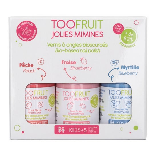 TooFruit Jolie Mimine Cofre Esmalte de Uñas 3x10 ml