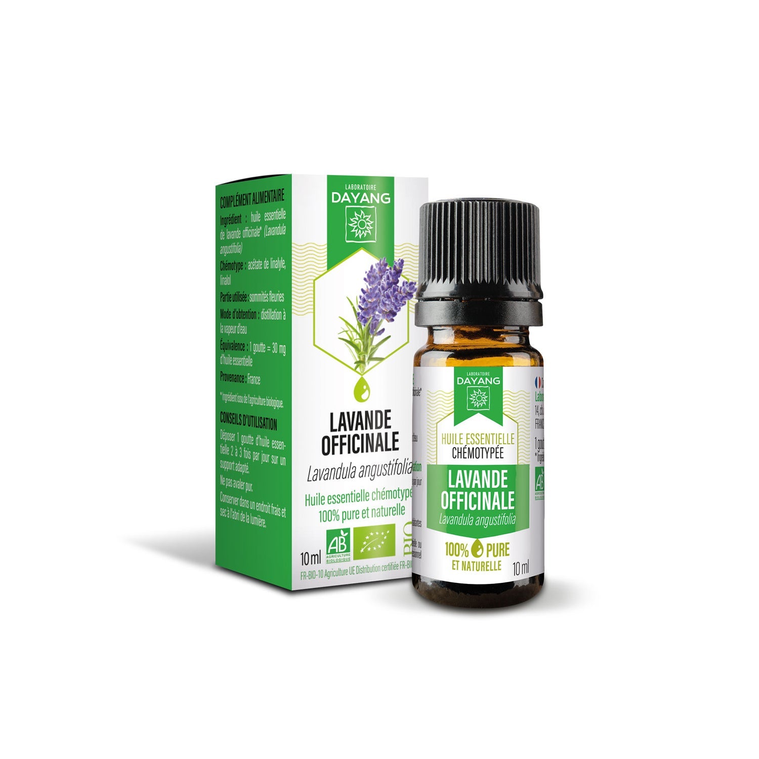 Dayang Aceite esencial de lavanda officinal bio 10ml