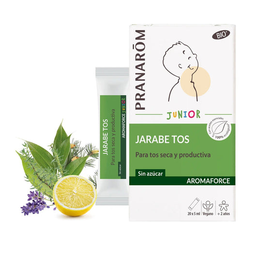 Pranarôm Aromaforce Junior Jarabe Tos BIO 20x5ml