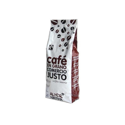 Alternativa3 Café Descafeinado Ecológico en Grano 1kg