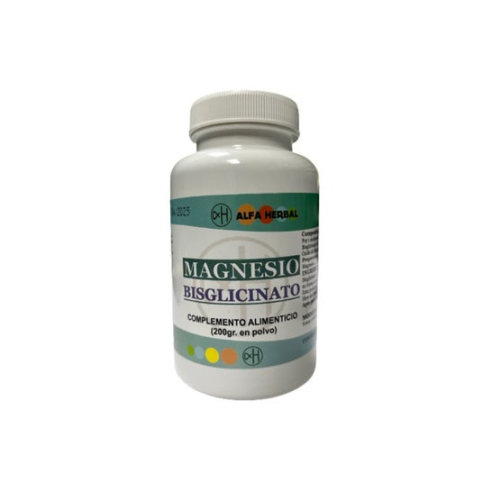 Alfa Herbal Magnesio Bisglicinato Polvo 200g