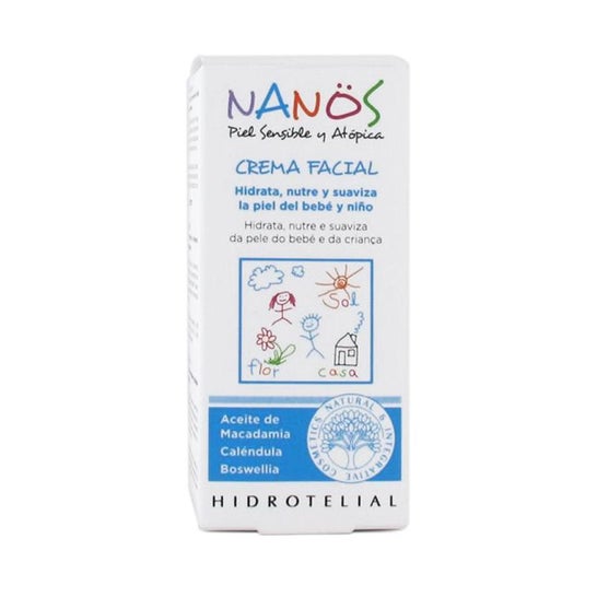 Hidrotelial Nanos Crema Facial SPF30 Piel Sensible y Atópica