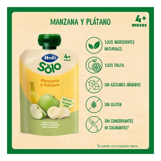 Hero Baby Manzana Banana 100g