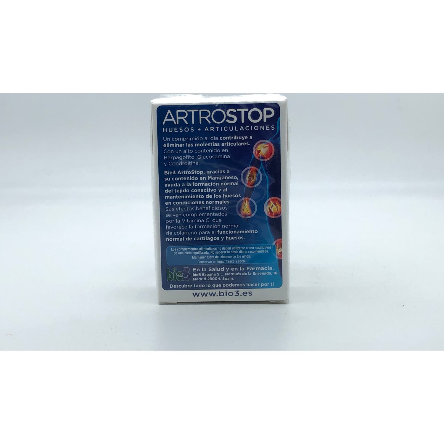 Bio3 ArtroStop Huesos y Articulaciones 30Comp