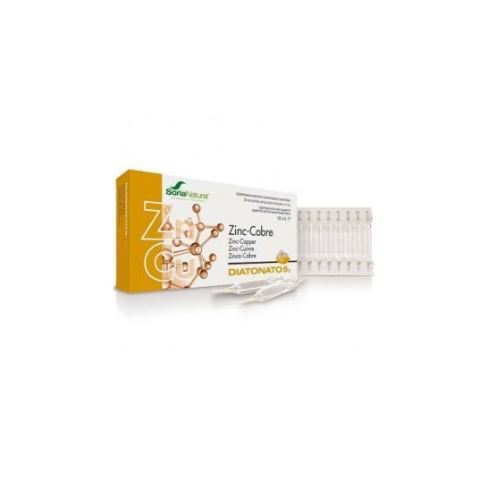 Zinc Cobre Diatonato 28 Amp Soria Nat