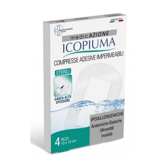 Icopiuma Apósito Post-Op 10x15cm 4uds