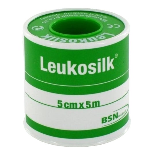 Leukosilk Adhesivo 5x500 cm 1 ud
