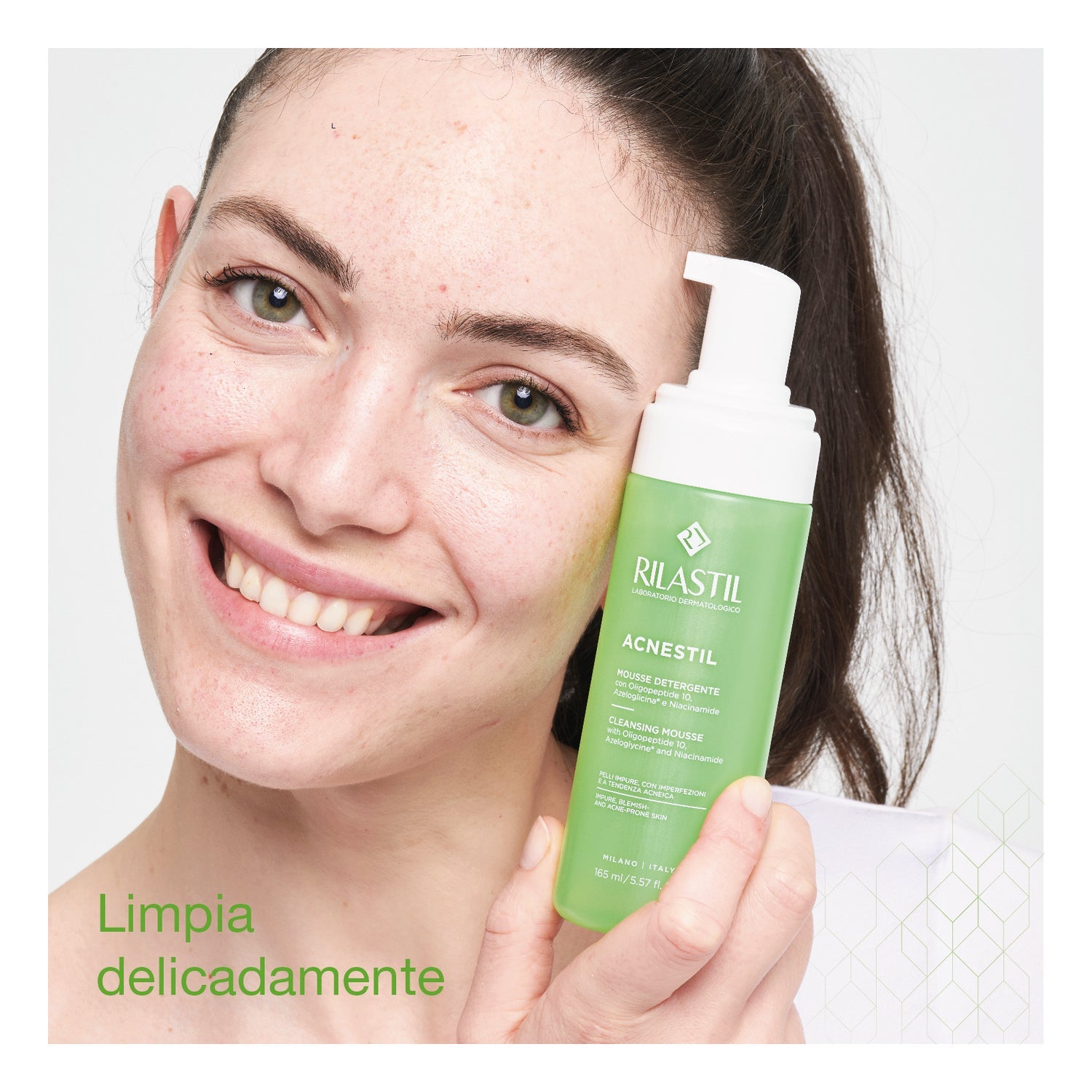 Rilastil Acnestil Mousse Limpiador Seborregulador 150ml