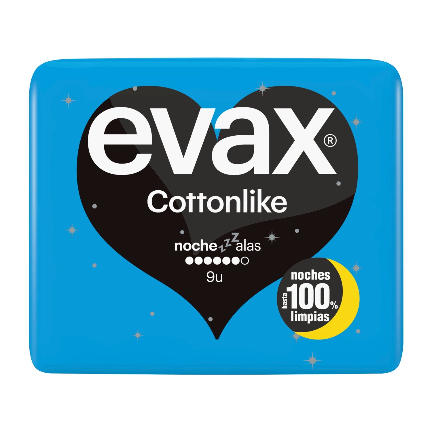 Evax Cottonlike Compresas Alas Noche 9uds