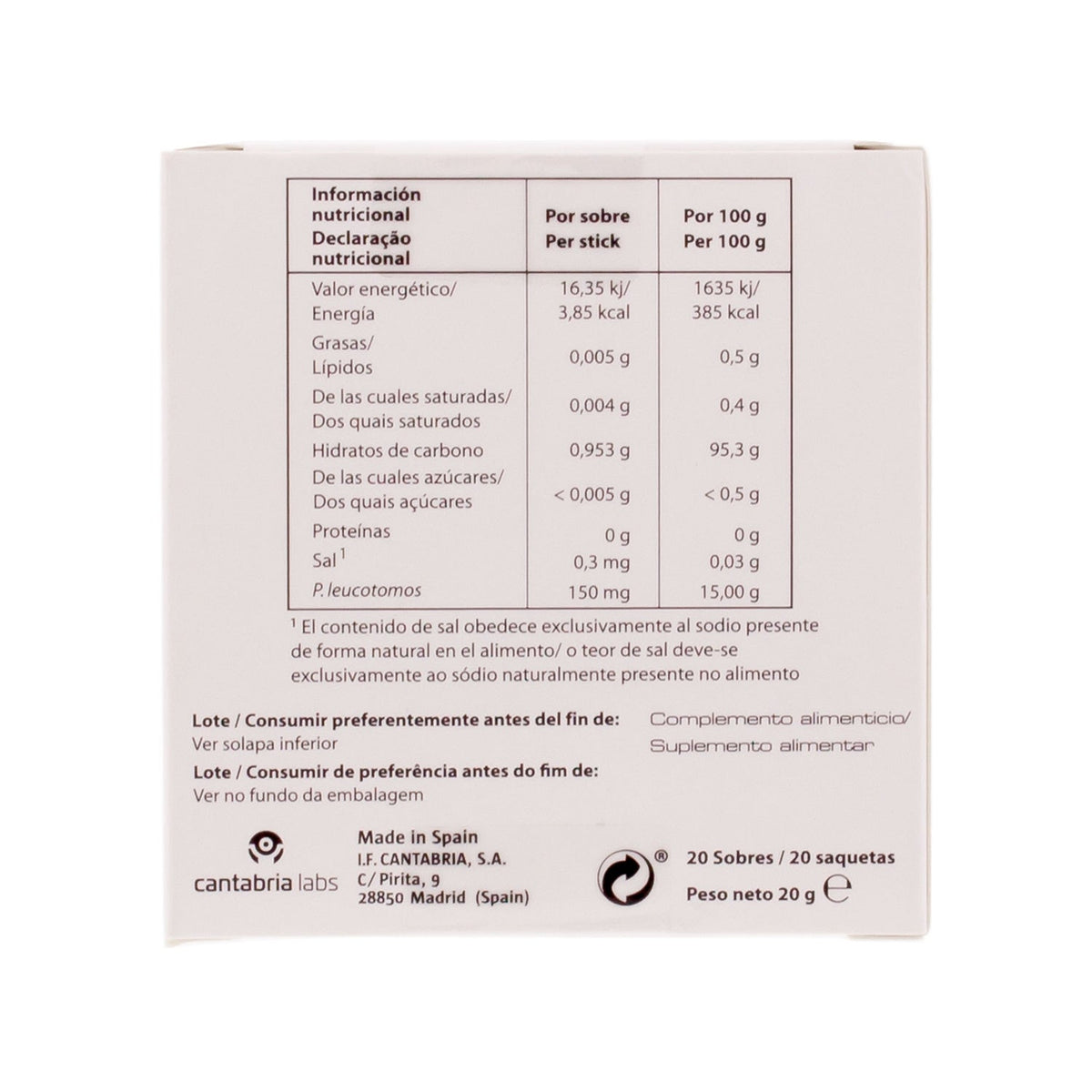 Heliocare 360 Junior Oral Sticks 20uds