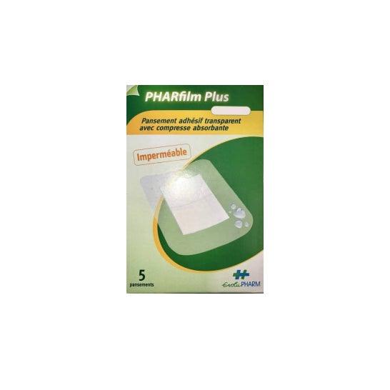 Evolupharm Pans Pharfilm+Adh Transp 10X15Cm 5