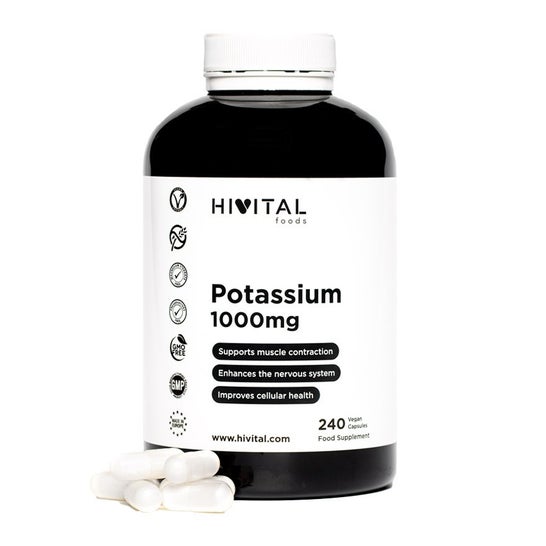 Hivital Foods Potassium Pure 1000 mg 240 comp