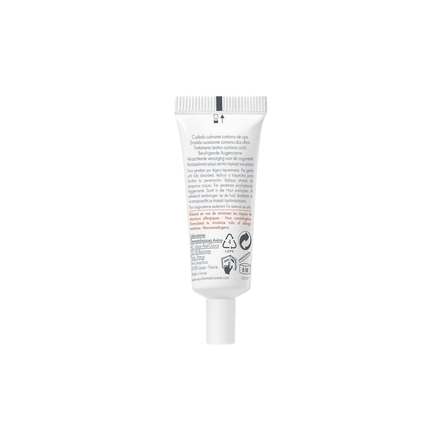 Avène Cuidado Calmante Contorno de Ojos 10ml