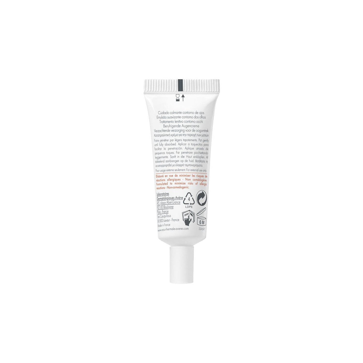 Avène Cuidado Calmante Contorno de Ojos 10ml