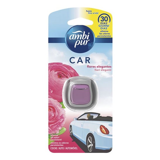 Ambi Pur Car Ambientador Desechable Frescura Floral 20ml