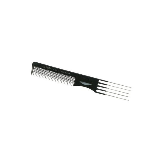 Eurostil Peine 5 Puas Metal Especial Negro 1 ud